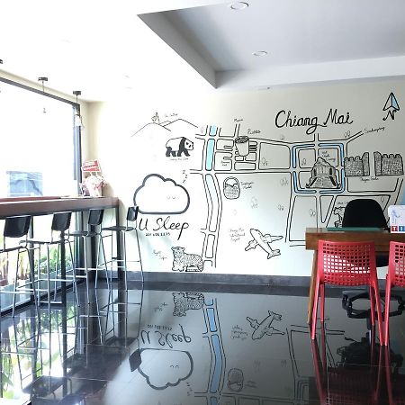 U Sleep Chiangmai Hotell Chiang Mai Exteriör bild