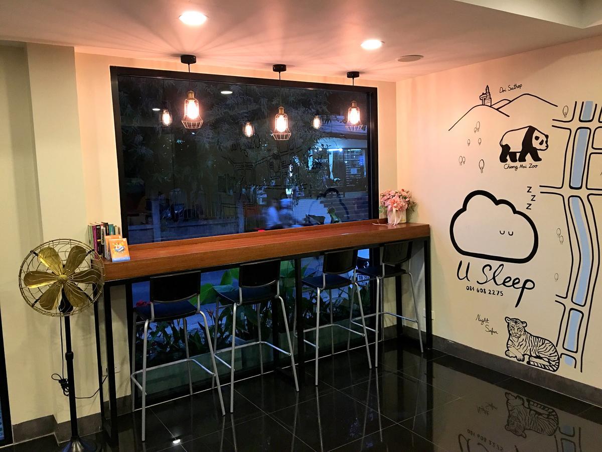 U Sleep Chiangmai Hotell Chiang Mai Exteriör bild